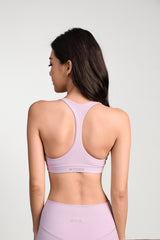 Atlas Bra | Racer Back - KYDRA #color_Lilac Blush