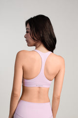 Atlas Bra | Racer Back - KYDRA #color_Lilac Blush