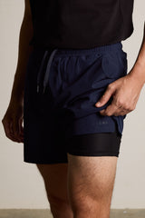 FOUNDATION 7" SHORTS NAVY