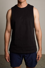 MUSCLE TANK BLACK 