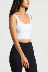 Scoop Neck Longline Bra